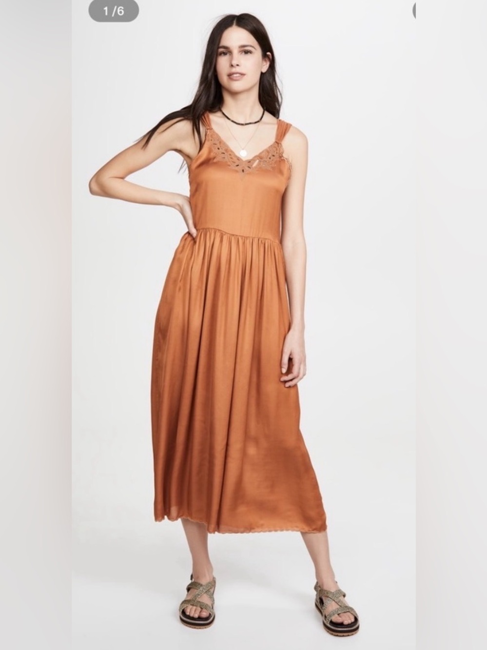 NWT THE GREAT. Maple Leaf Dress - Size 1
